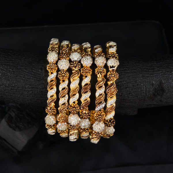 Twinkling radiance bangles D292